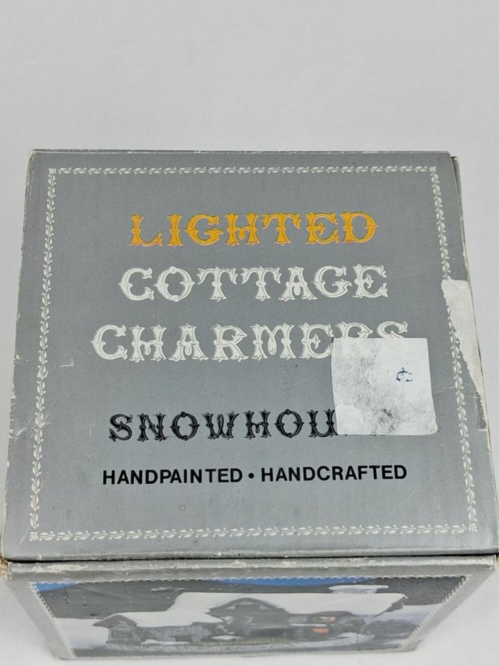 VTG Cottage Charmers Lighted Resin Snow House Battery Christmas Village - Picture 9 of 13